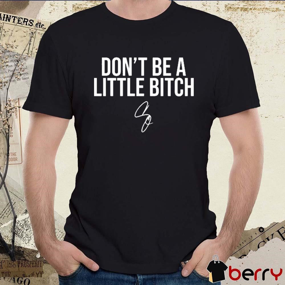 Grant Cardone Wearing Don’t Be A Little Bitch t-shirt
