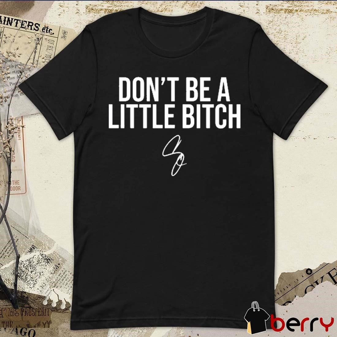 Grant Cardone Wearing Don’t Be A Little Bitch t-shirt
