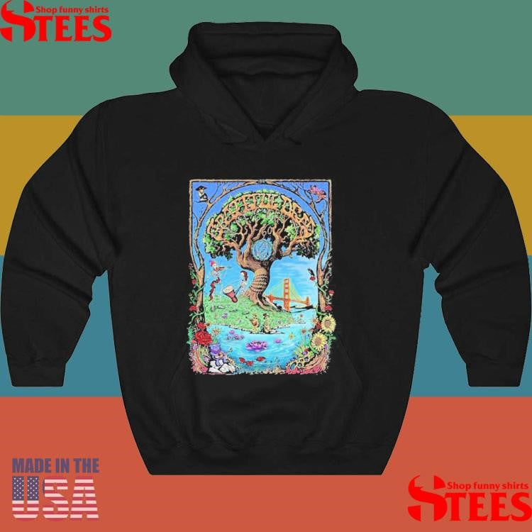 Grateful Dead 60 Years Of Dead Celebration 2025 The Old Oak Tree Art T-shirt