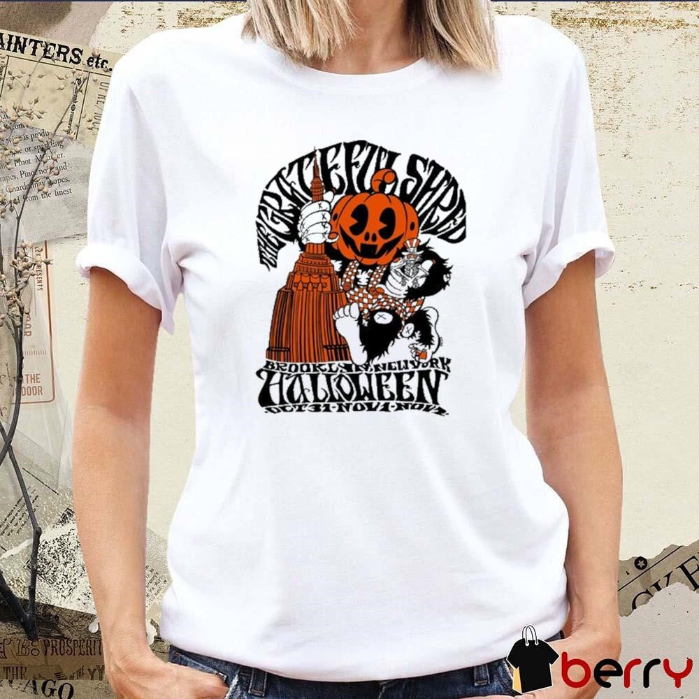 Grateful Shred Halloween At Brooklyn Bowl On Oct 31-Nov 1 2024 t-shirt