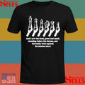 Great And Small And I Saw The Dead Great And Small Standing Before The Throne And The Books Were Opened Revelation 20 12 T-shirt
