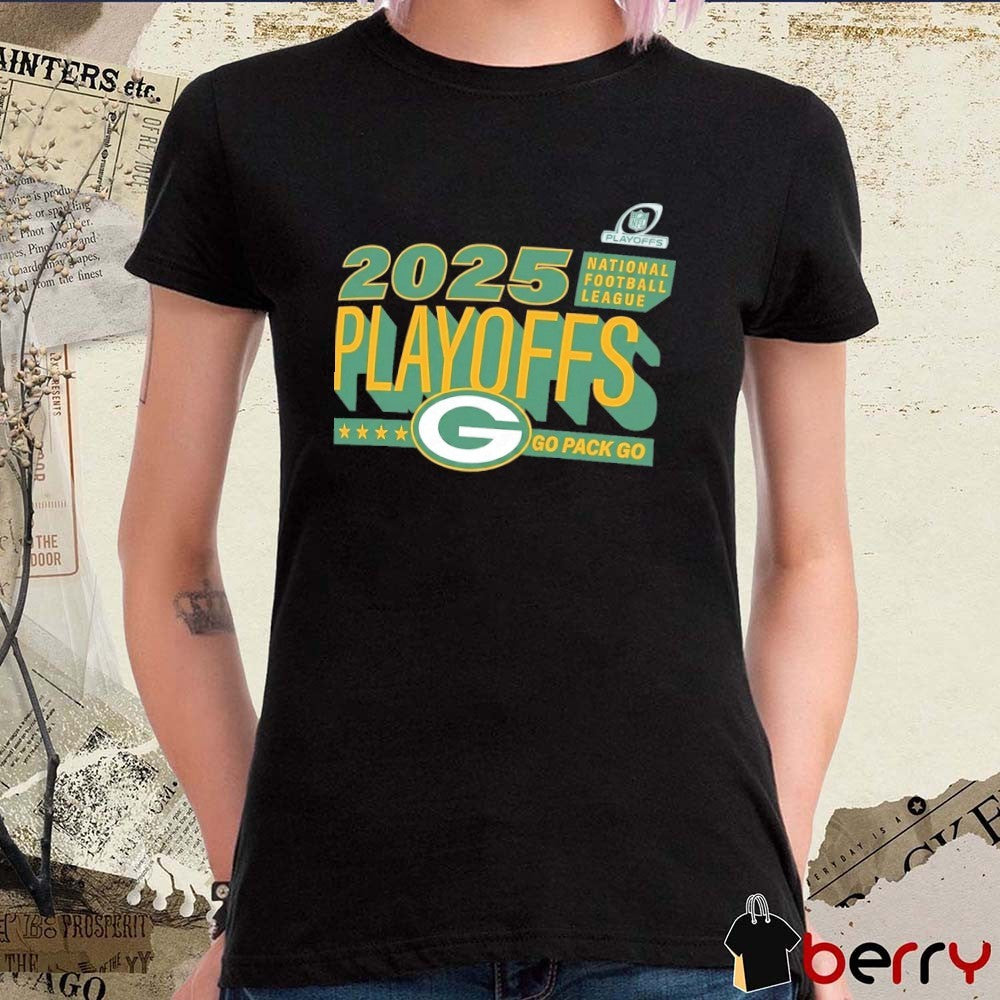 Green Bay Packers 2025 National Football League Playoffs Ready Go Pack Go t-shirt