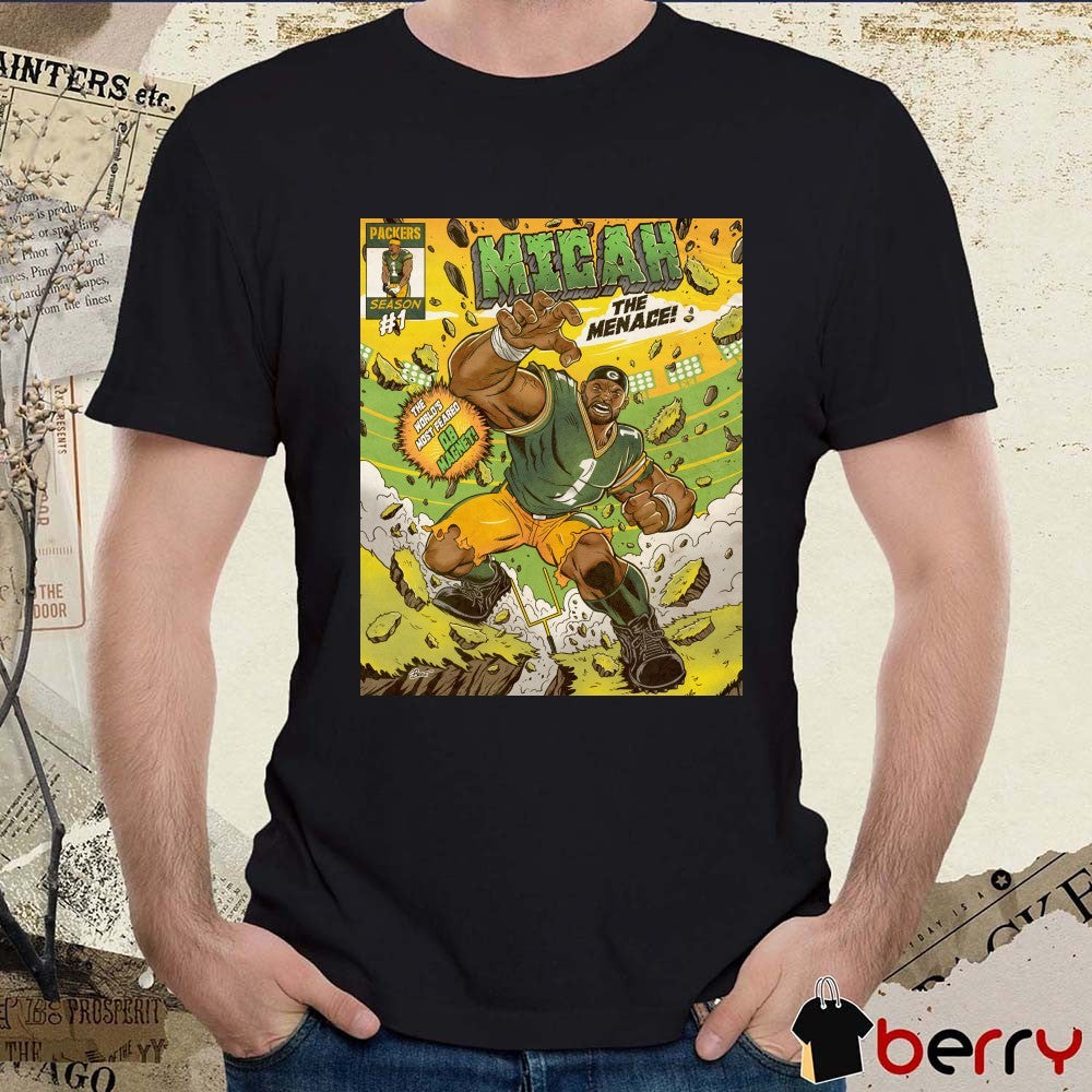 Green Bay Packers Micah Parsons Micah the Menace The World’s Most Feared QB Magnet Poster t-shirt