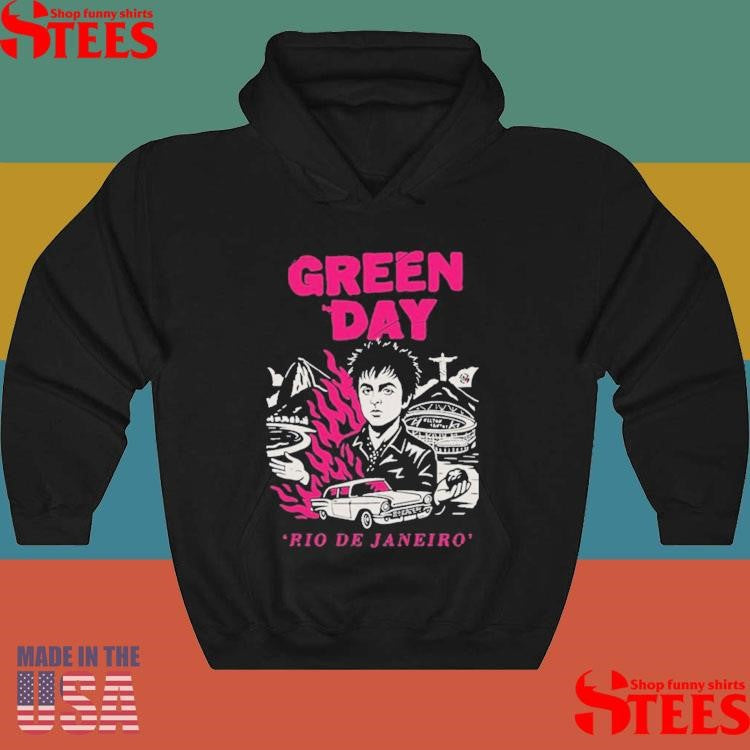 Green Day 2025 Brasil Rio De Janeiro Shirts