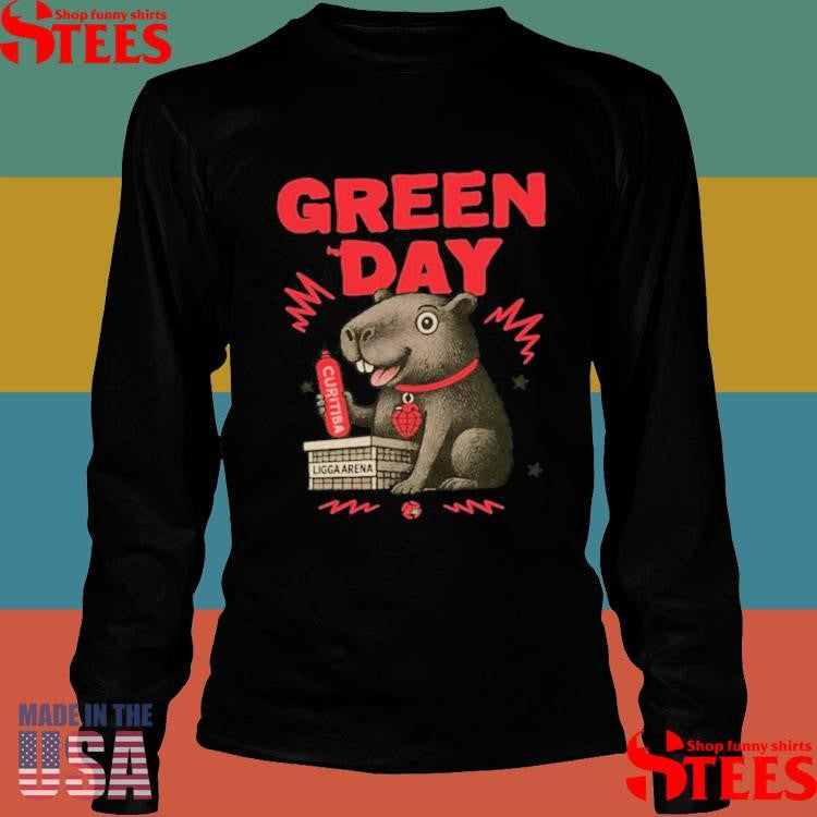 Green Day 2025 Green Day Brasil Curitiba Shirts