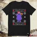 Grimace Ugly Sweater Christmas 2024 t-shirt