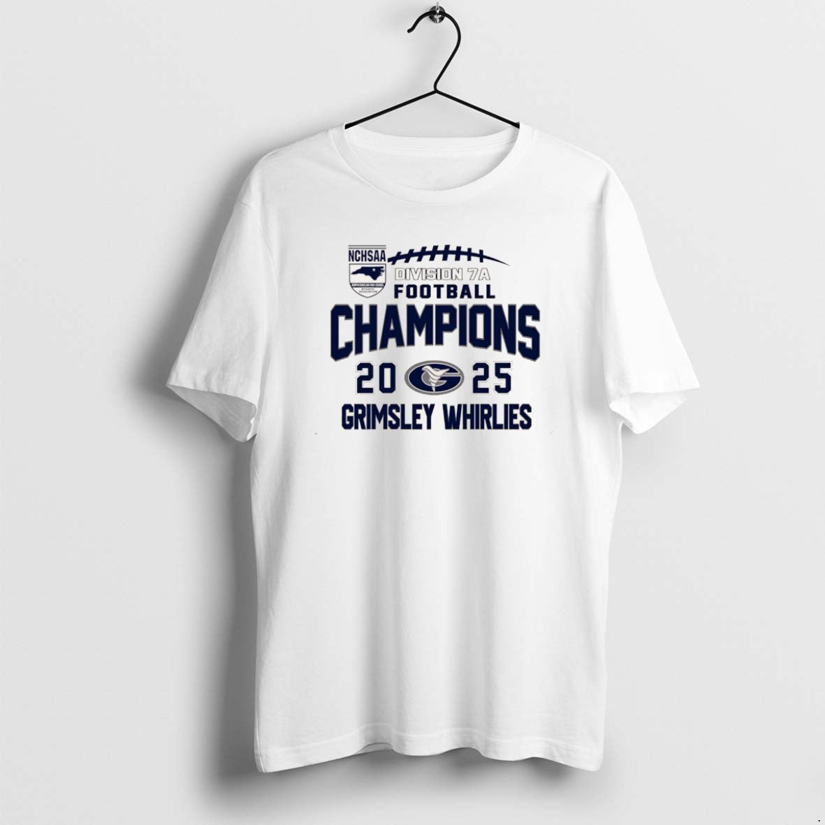 Official Grimsley Whirlies 2025 Nchsaa Division 7a Football Champions Christmas T-Shirts, Hoodie, Sweatshirt | CiraTrend.com