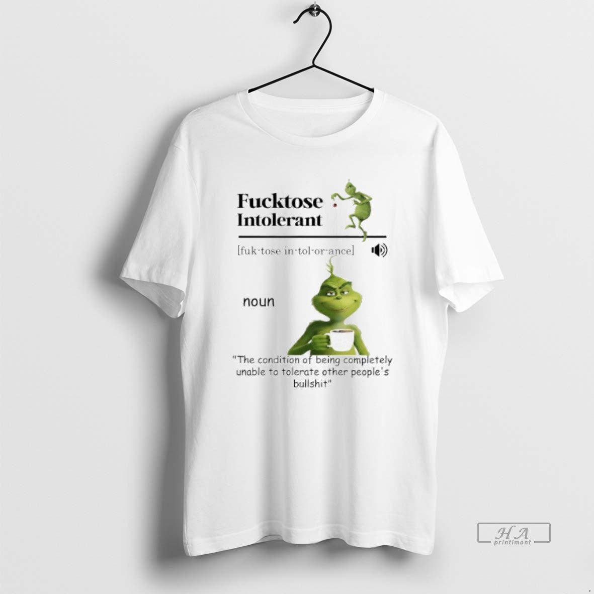 Official Grinch Fucktose Intolerant Noun T-Shirts, Hoodie, Sweatshirt | CiraTrend.com