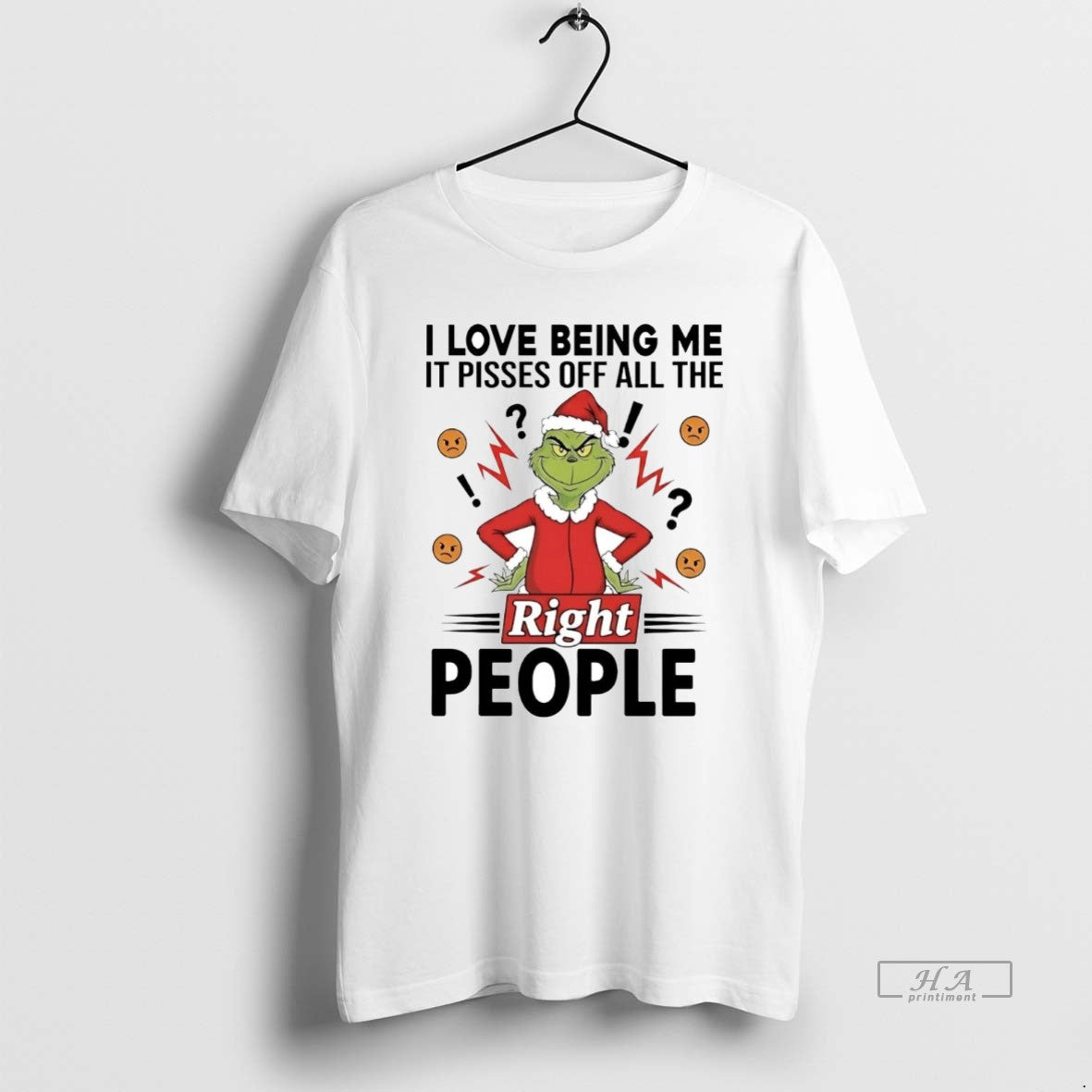 Official Grinch I Love Being Me It Pisses Off All The Right People Christmas T-Shirts, Hoodie, Sweatshirt | CiraTrend.com