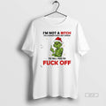 Official Grinch Santa Im Not A Bitch Im A Woman Whos Not Afraid To Tell T-Shirts, Hoodie, Sweatshirt | CiraTrend.com