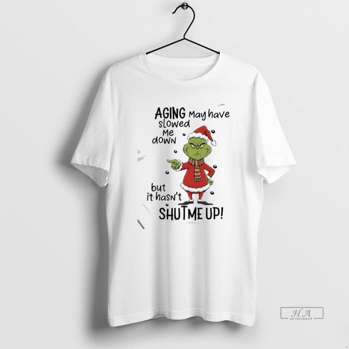 Official Grinch Aging May Have Slowed Me Down But It Hasnt Shutme Up T-Shirts, Hoodie, Sweatshirt | CiraTrend.com