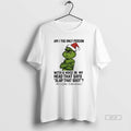 Official Grinch Am I The Only Person With A Voice In My Head That Says T-Shirts, Hoodie, Sweatshirt | CiraTrend.com
