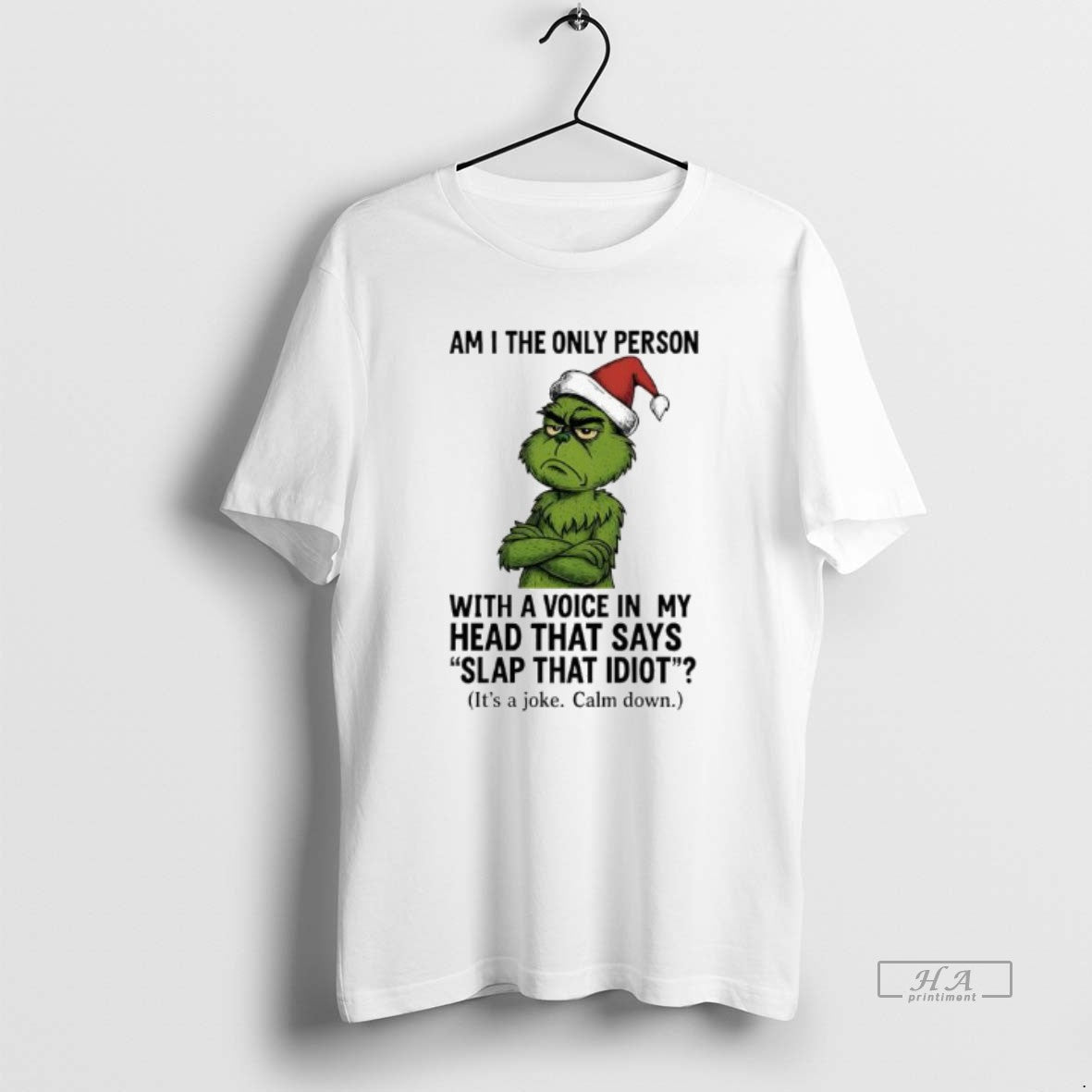 Official Grinch Am I The Only Person With A Voice In My Head That Says T-Shirts, Hoodie, Sweatshirt | CiraTrend.com