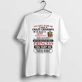 Official Grinch Couple Santa You Cant Scare Me I Have A Crazy Grandpa He Is T-Shirts, Hoodie, Sweatshirt | CiraTrend.com
