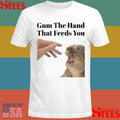 Gum The Hand That Feeds You Cat T-shirt