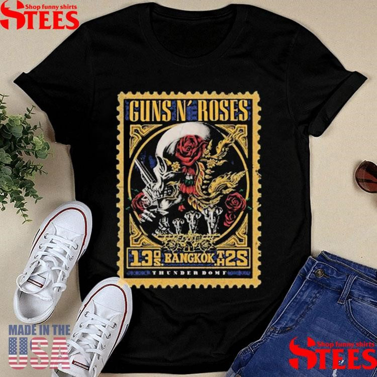 Guns N Roses 05.13.2025 Bangkok, Thailand Event Shirts