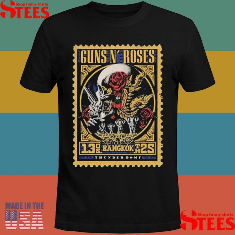 Guns N Roses 05.13.2025 Bangkok, Thailand Event Shirts