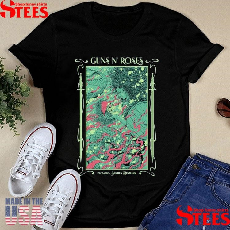 Guns N’ Roses Aarhus DK 6-29-2025 T-shirt