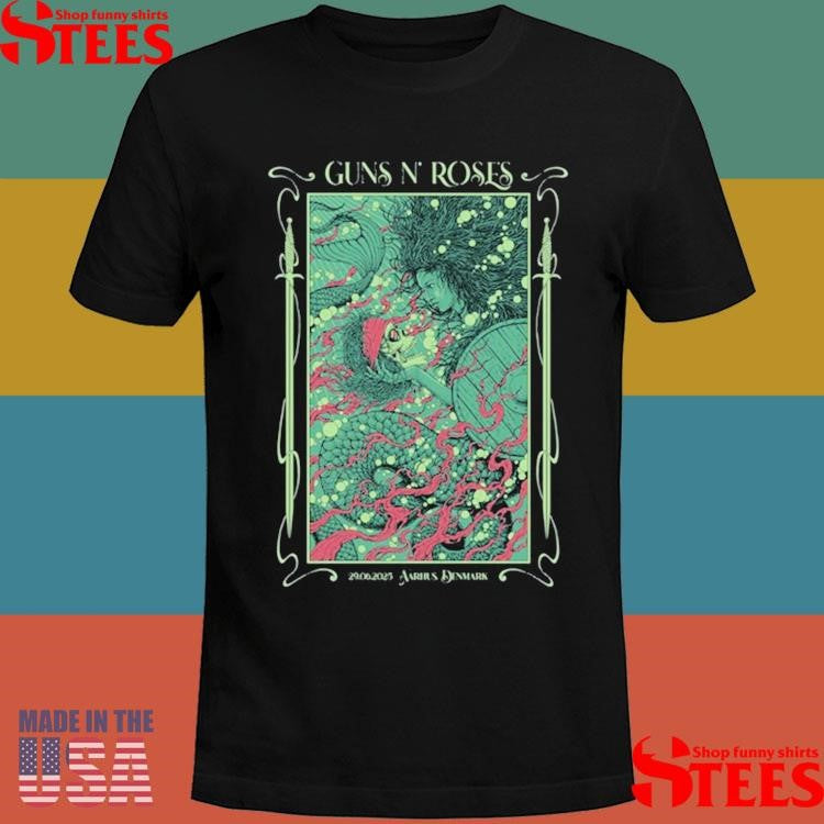 Guns N’ Roses Aarhus DK 6-29-2025 T-shirt