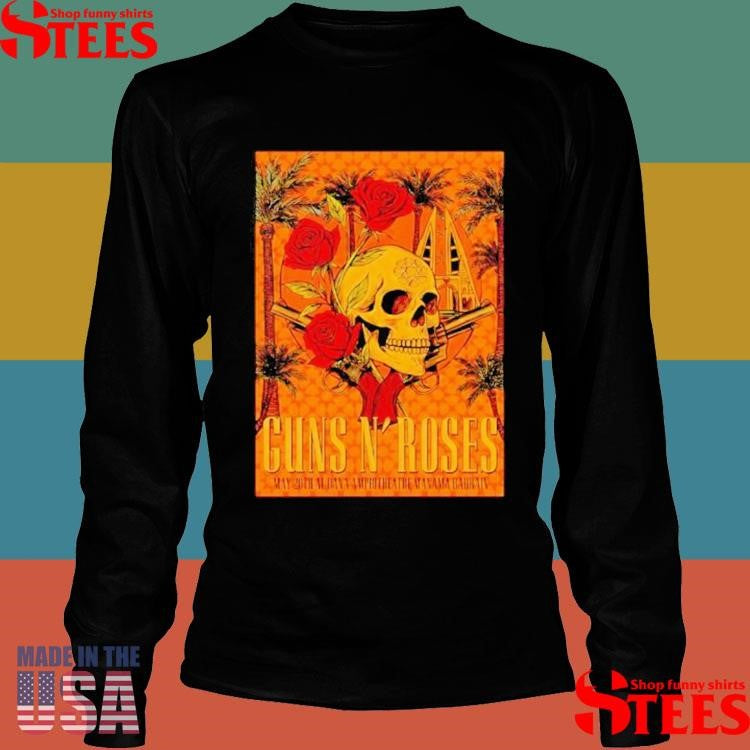 Guns N Roses Bahrain 2025 Poster At Al Dana Amphitheatre Manama Bahrain On May 20 2025 Shirts