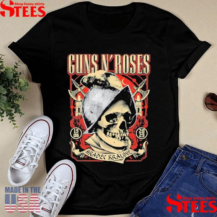Guns N’ Roses June 15, 2025 Hradec Králové T-shirt