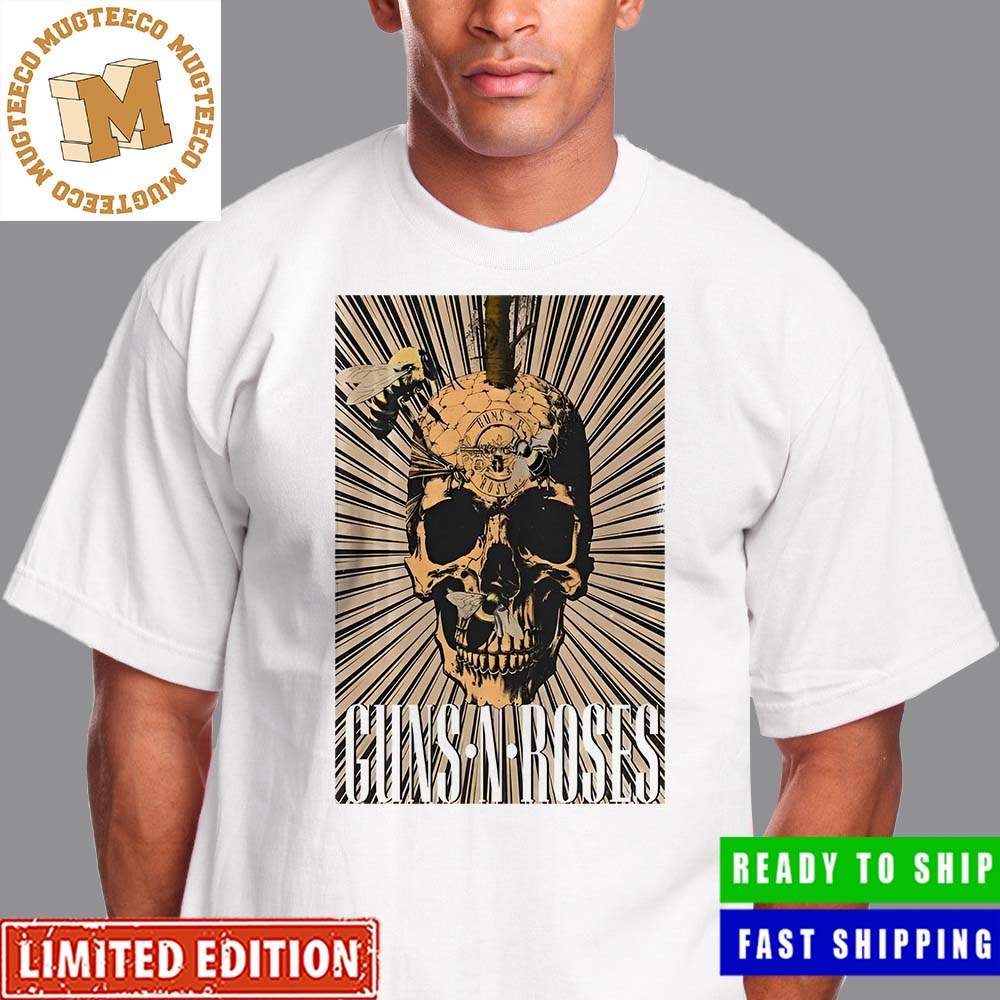 Guns N Roses Spectrum Center In Charlotte NC August 29 2023 Poster Unisex T-Shirt