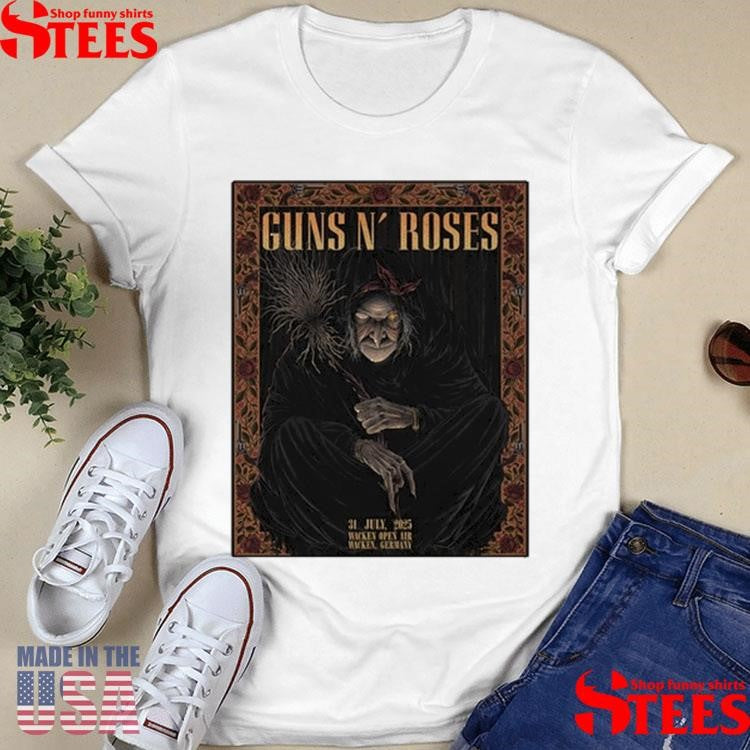 Guns N Roses Wacken Germany 2025 At Wacken Open Air On July 31 2025 T-shirts
