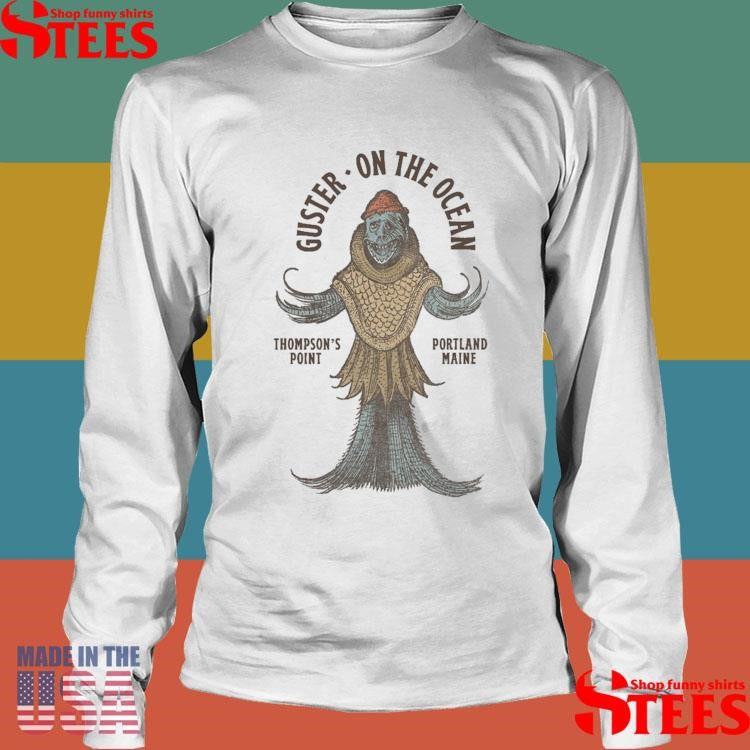 Guster On The Ocean Thompson’s Point Portland Maine Sea Monster T-shirts