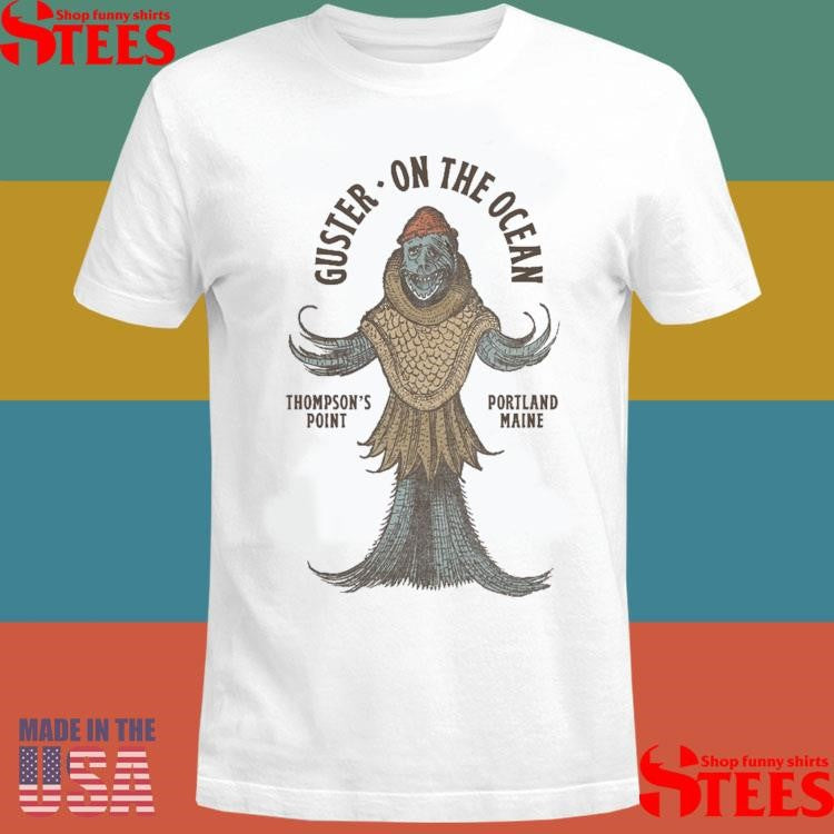 Guster On The Ocean Thompson’s Point Portland Maine Sea Monster T-shirts