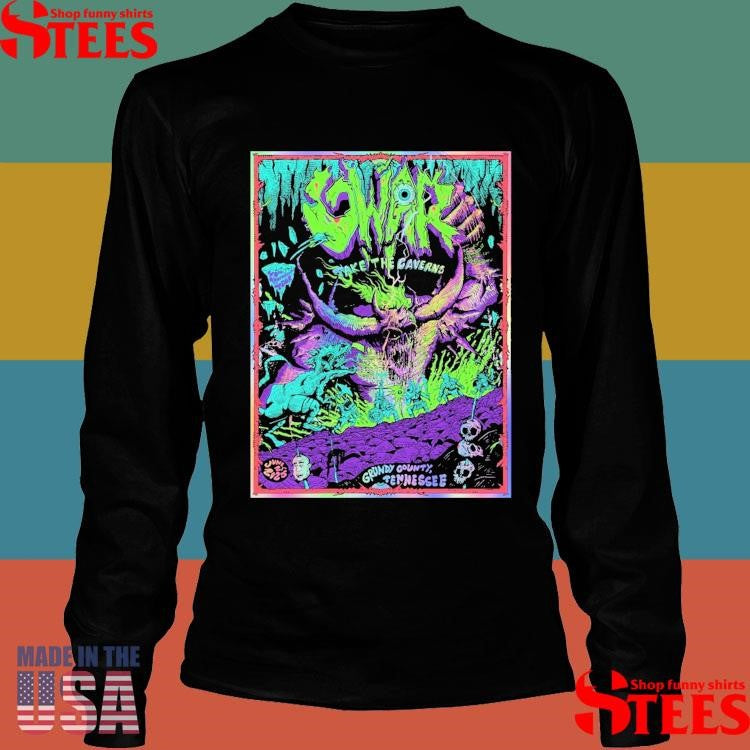 Gwars Invasion Of The Caverns June 21 2025 T-shirt