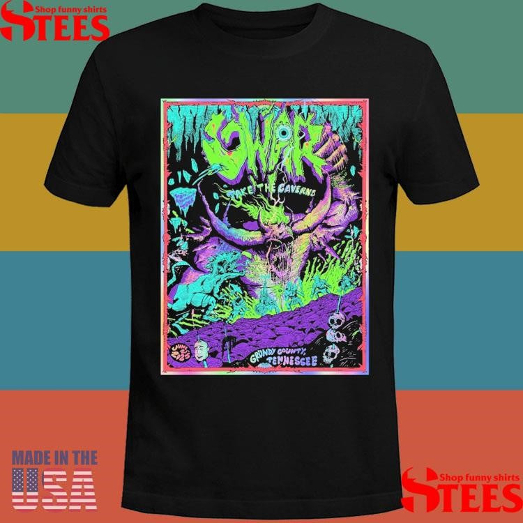 Gwars Invasion Of The Caverns June 21 2025 T-shirt