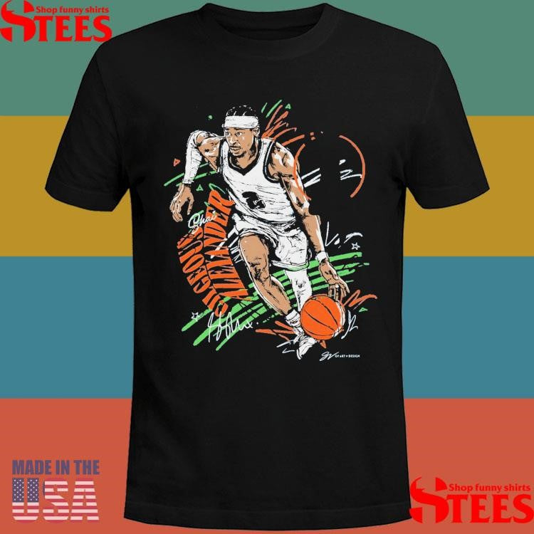 Hai Gilgeous Alexander Sketch Shirts