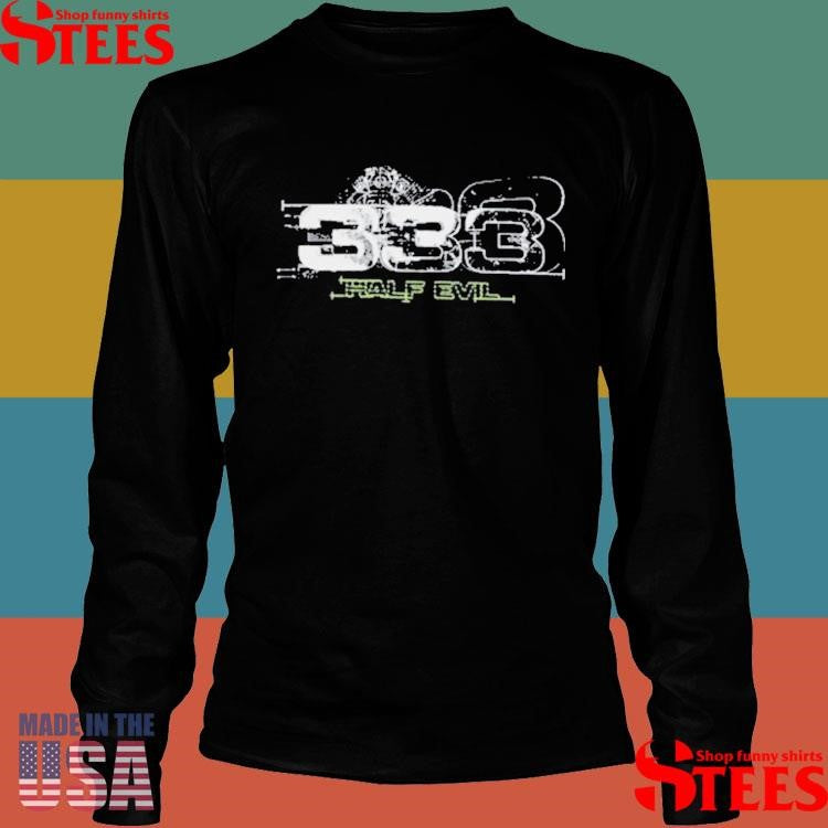 Half Evil 333 Blueprint T-shirt
