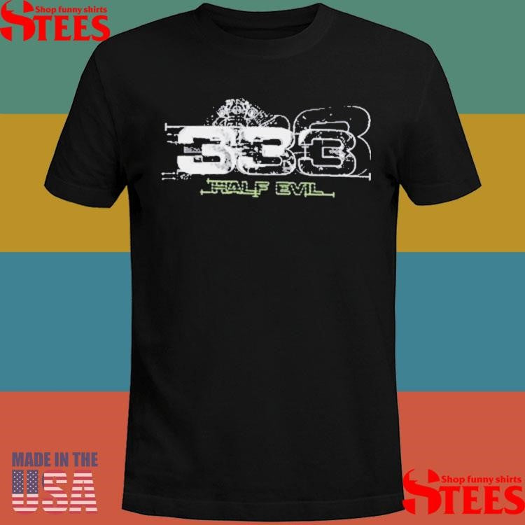 Half Evil 333 Blueprint T-shirt