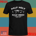 Half Holy Half Hood Combat Iron Apparel Co American Brand T-shirt