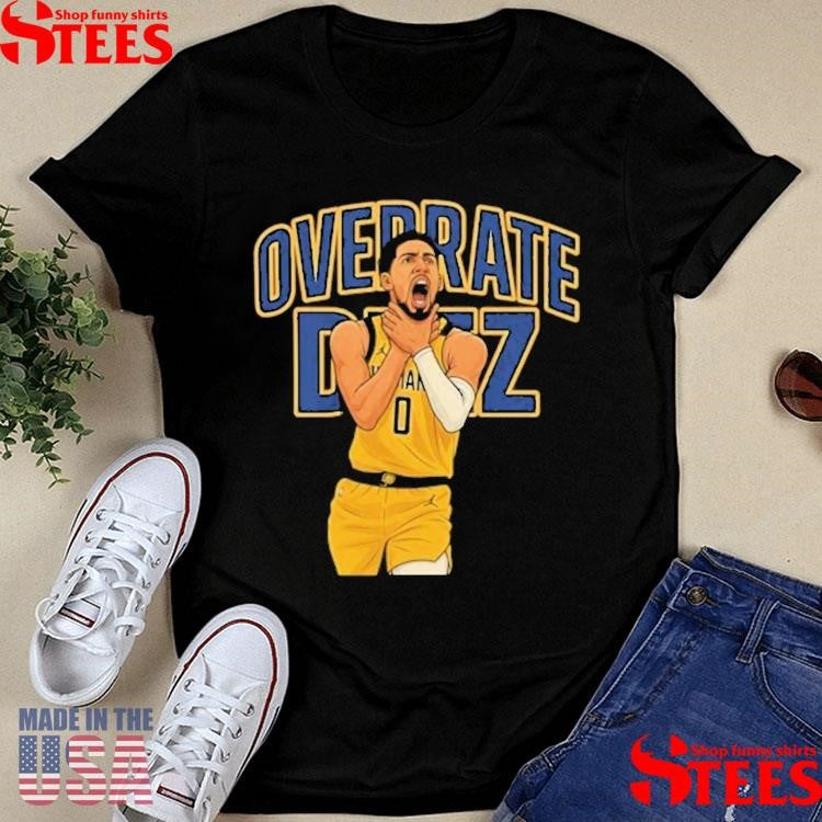 Haliburton Choke Overrate Deez Shirts