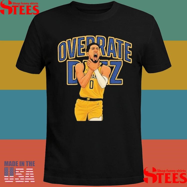 Haliburton Choke Overrate Deez Shirts