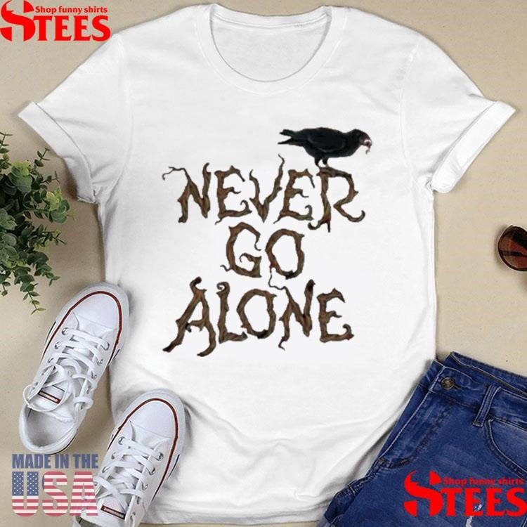 Halloween Horror Nights 2025 Never Go Alone Shirts