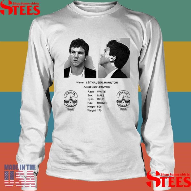 Hamilton Leithauser Mug Shot Shirts