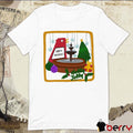 Happy Holiday Holly Jolly Marietta Merry Christmas 2024 Paint t-shirt