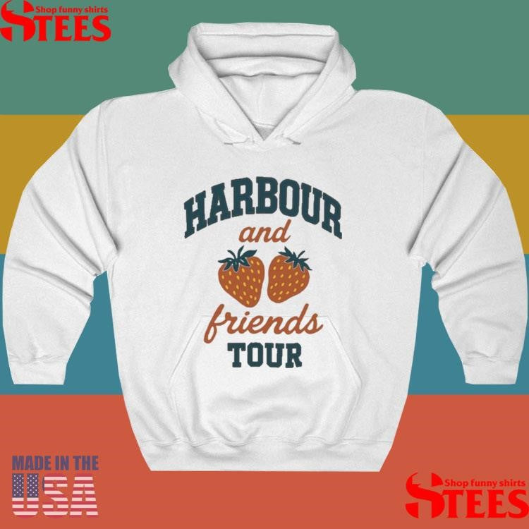 Harbour And Friends Summer Tour July & Aug 2025 Strawberry T-shirt