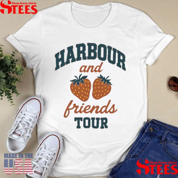 Harbour And Friends Summer Tour July & Aug 2025 Strawberry T-shirt