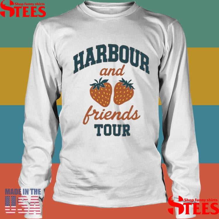 Harbour And Friends Summer Tour July & Aug 2025 Strawberry T-shirt