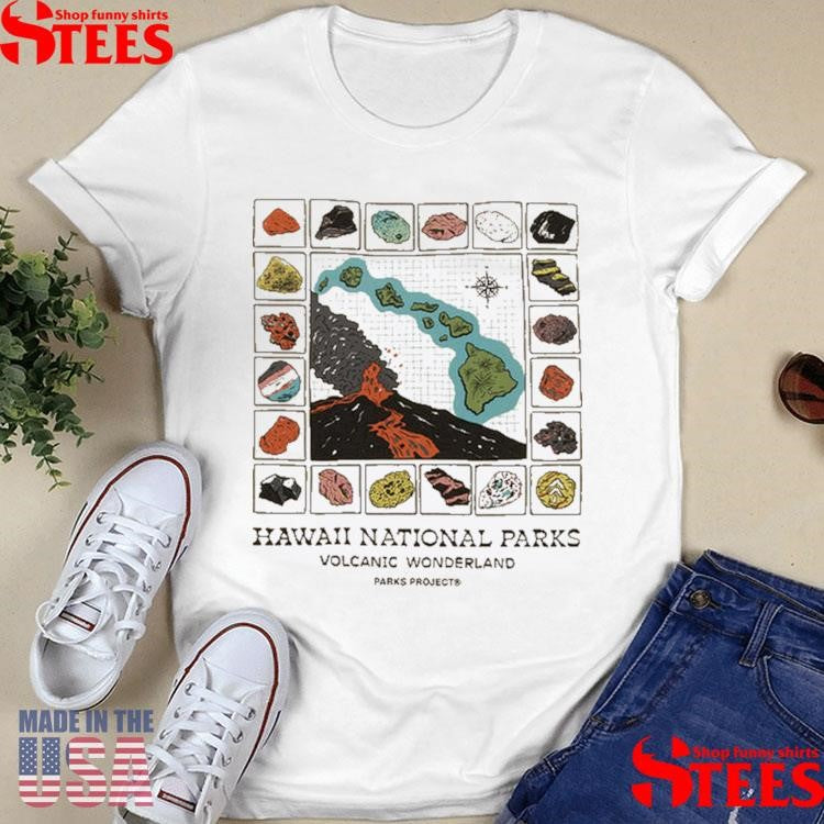 Hawaii National Parks Volcanic Wonderland Parks Project Shirts