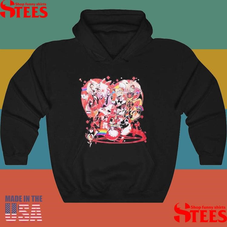 Hazbin Hotel Pride Flags Group Shirts