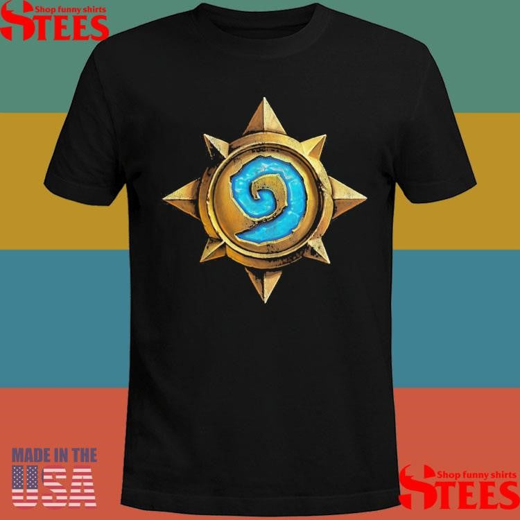 Hearthstone Distressed Icon Blizzard Gear Shirts