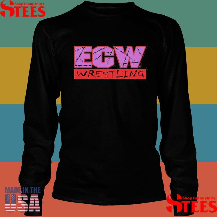 Heather Black ECW Logo Shirts