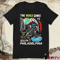 Heavyslime The World Comes To 2026 South Philadelphia Grim Reaper t-shirt