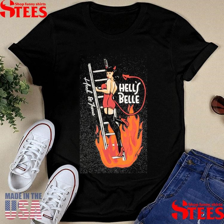 Hell’s Belle Charcoal Shirts