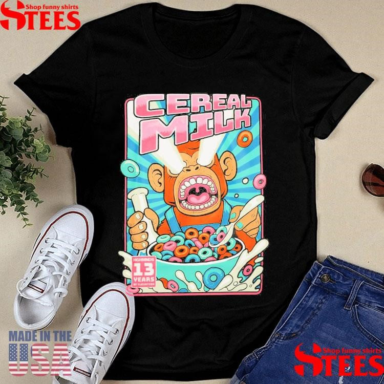 Hghmnds Cereal Milk 13 Years Of Elevation Shirts